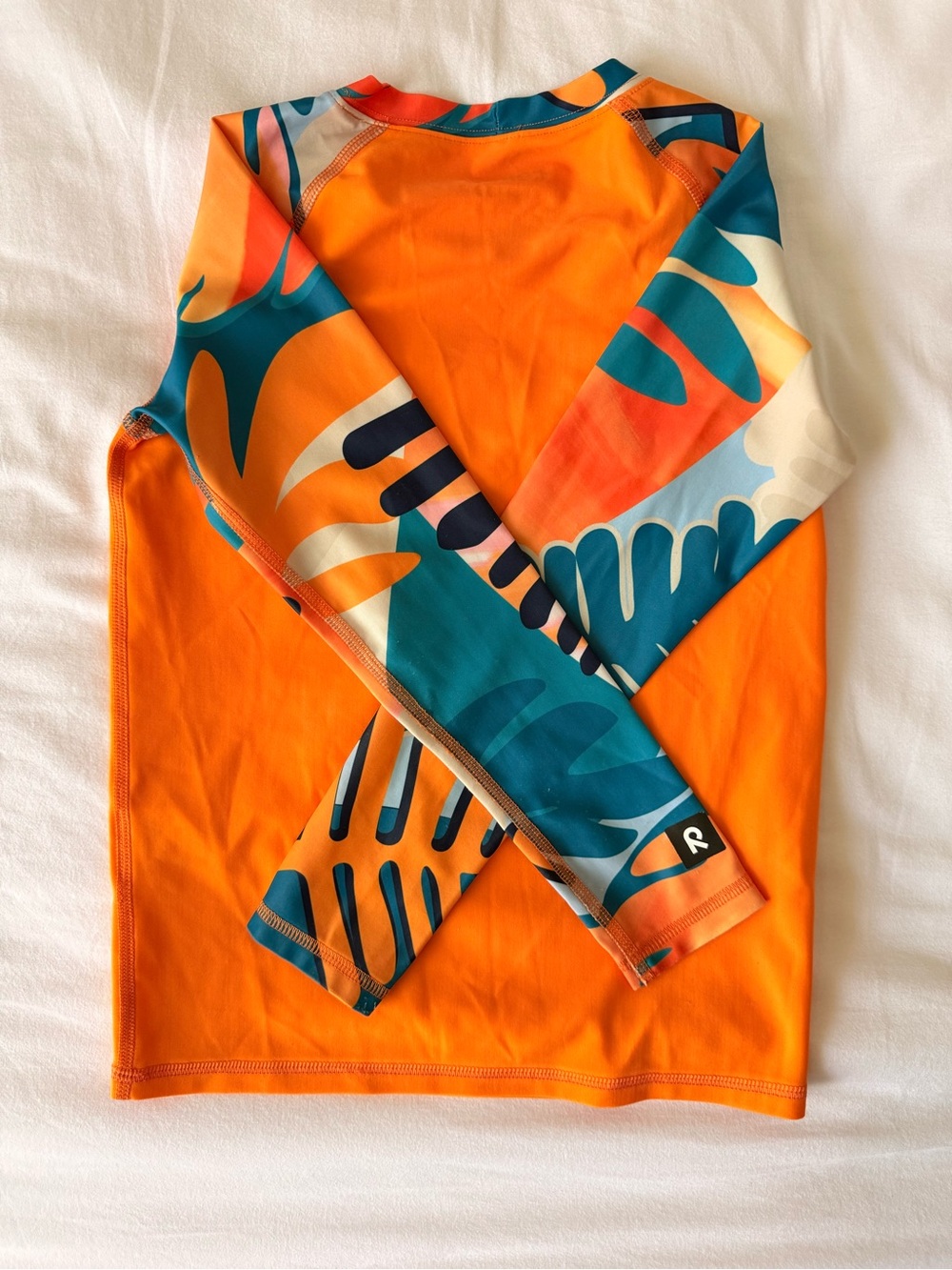 Reima Kids UV Rash Guard Set UPF 50 Orange & Teal Size 116 / 6Y - Picture 13 of 15